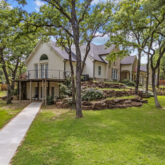 Private residence exterior at Dallas Detox Center medical detox and inpatient treatment center